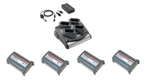Symbol SAC9000-4000R with 4 Batteries | Barcode-USA.com