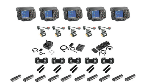 MultiPack QTY (5) WT4090 Wearable Wrist Terminals, Barcode Scanners