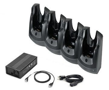 Zebra CRD5501-401CES 4-Port Charger | Barcode-USA.com