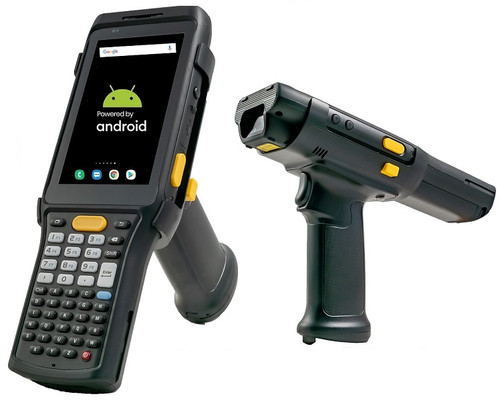 Barcode-USA DSF-KG4, Android Trigger-Grip, Keyboard, 2D/1D Mid Range Barcode Scanner (Up to 12FT)