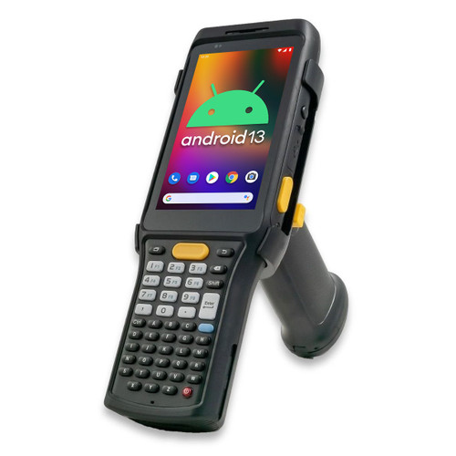 Chainway C61 Warehouse Android Barcode Scanner, Pistol-Grip, Keyboard, 2D/1D/QR Code Reader