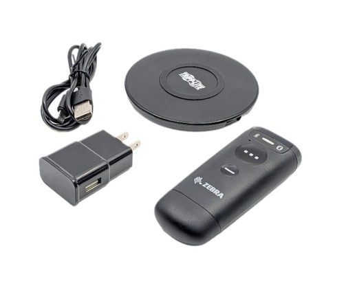 Zebra CS6080 Bluetooth 2D/1D/QR Barcode Scanner + Wireless Charging Pad