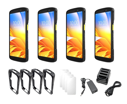 Bundle of 4 | Zebra TC22 Wireless Android Handheld 2D/1D/QR Barcode Scanners