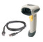 LS4208 USB Barcode Reader- Plug and Play- High Performance 1D Laser Bar Code Scanning- Color: White.
