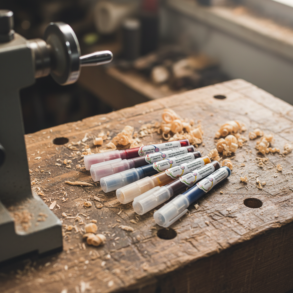 Salisbury Crafts Wood Butter & Paint Pens