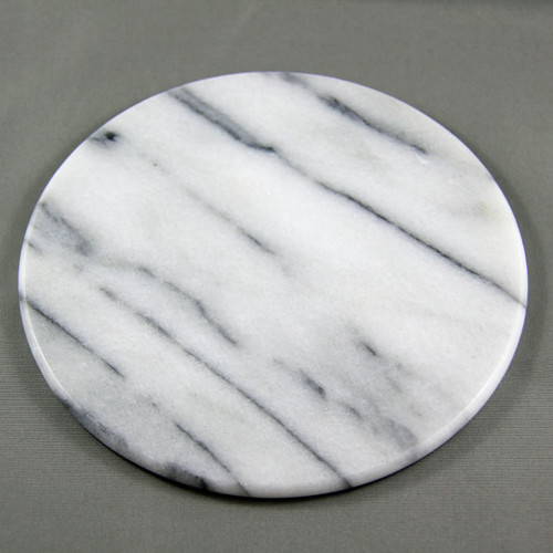 Solid Marble Tile - White
