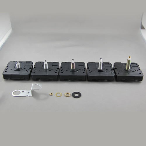 Range of shaft sizes