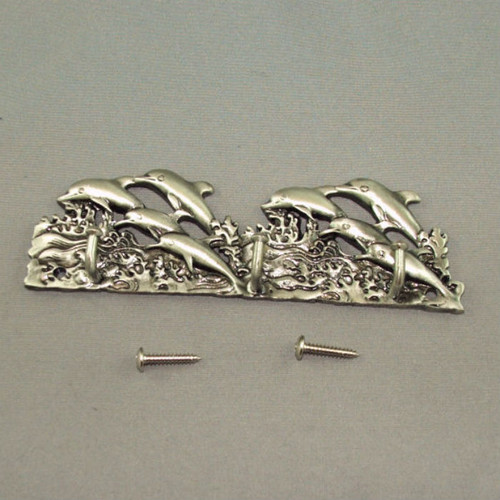 Pewter Small Dolphin Key Hanger
