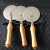 Examples of finished Pizza Cutters