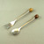 Sample of Small Cake Spoon and fork