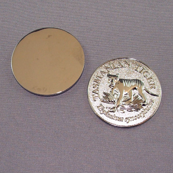 Single sided Antique nickel Tiger