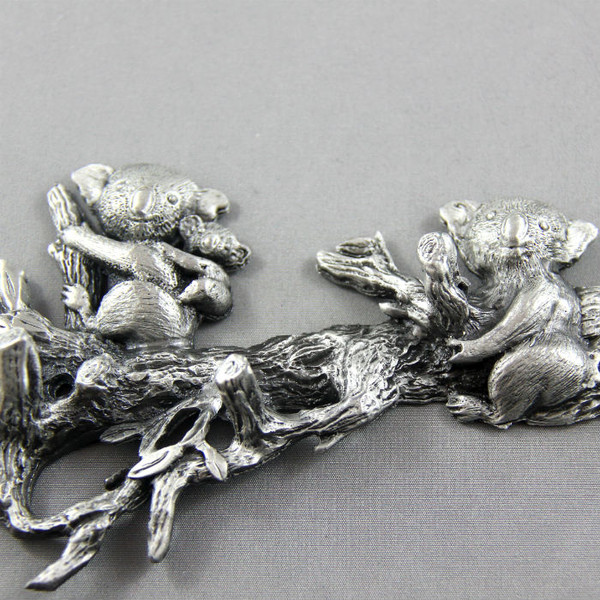 Pewter Koala Key Hangers