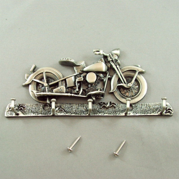 Pewter Harley Davidson Key Hanger