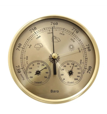 3-in-1 Barometer, Hygrometer, Thermometer