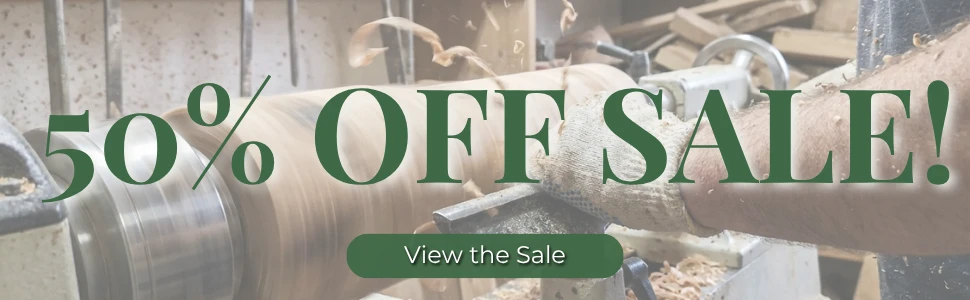 woodturning supplies sale eofy end of financial year
