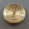 108mm Brass Bezel Thermometer Gold
