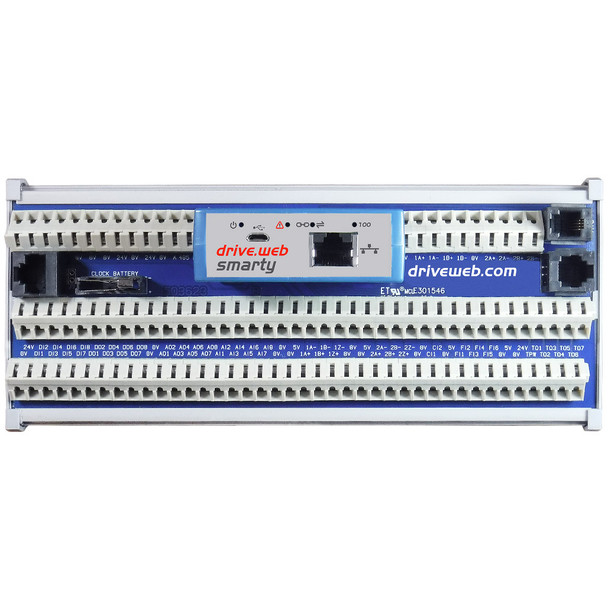 smarty4 | Automation Controller, Ethernet and USB, Distributed Control, 32 I/O Points, 6x Frequency I/O, 2x Encoder Inputs, Optional Expandable I/O