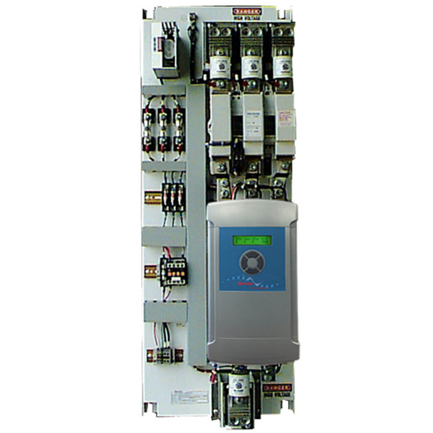 powerPL225/480d | 480A, 3-ph, 230V/460V, Non-Regen, Non-Reversing, DC Drive, includes: integrated input contactor, fusing, Ethernet and USB interface