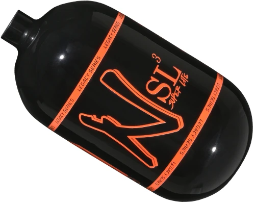 Ninja SL3 Bottle Only - 68/4500 - Gloss Black/Highlighter Orange