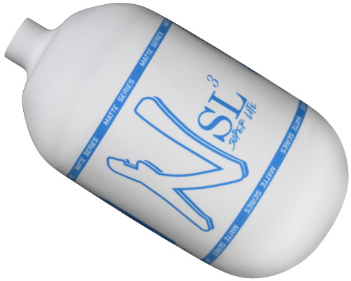 Ninja SL3 Bottle Only - 68/4500 - Matte White/Highliter Blue