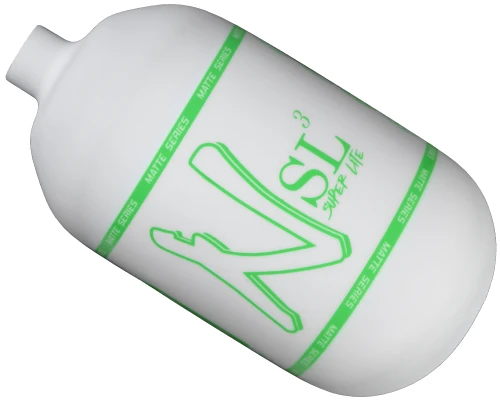 Ninja SL3 Bottle Only - 68/4500 - Matte White/Highliter Green