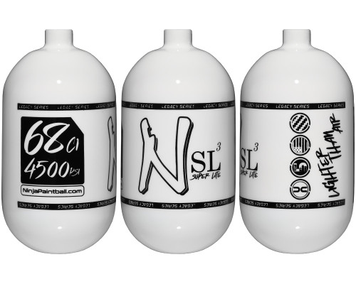 Ninja SL3 Bottle Only - 68/4500 - Gloss White/Black