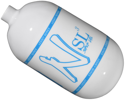 Ninja SL3 Bottle Only - 68/4500 - Gloss  White/Highliter Blue