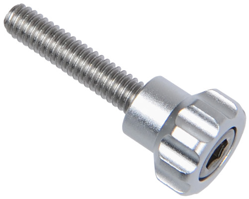 Exalt V2 Axe Feedneck Thumbscrew - Silver