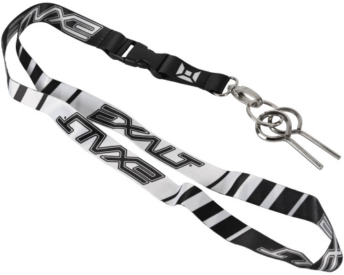 Exalt Chrono Hex Key Set with Lanyard - White