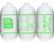 Ninja SL3 Bottle Only - 80/4500 - Gloss White/Highlighter Green