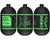 Ninja SL3 Bottle Only - 68/4500 - Matte Black/Highlighter Green