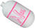 Ninja SL3 Bottle Only - 68/4500 - Matte White/Highliter Pink