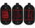 Ninja SL3 Bottle Only - 68/4500 - Gloss Black/Red