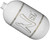 Ninja SL3 Bottle Only - 68/4500 - Gloss  White/Gold