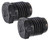Exalt Burst Disk 2 Pack - 3000 PSI - Black