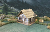 Battle Systems Fantasy Terrain Thatched Cottage - 28-35mm DND D&D RPG Wargames Historical / Fantasy Card Scenery
