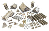 Battle Systems Fantasy Terrain Northern Settlement Core Set - 28-35mm DND D&D RPG Wargames Historical / Fantasy Card Scenery