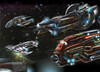 Core Space First Born: Ships of Disrepute Expansion - Battle Systems Cooperative / Solo Scifi Dungeon Crawler Board Game