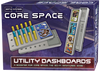 Core Space Utility Dashboards - Battle Systems Cooperative / Solo Scifi Dungeon Crawler Board Game