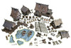 Battle Systems Fantasy Terrain Village Core Set - 28-35mm DND D&D RPG Wargames Historical / Fantasy Card Scenery