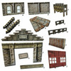 Battle Systems Urban Apocalypse Terrain Fire Station - 28-35mm RPG / Wargames 40k Crisis Protocol Modern Zombies Card Scenery