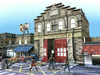Battle Systems Urban Apocalypse Terrain Fire Station - 28-35mm RPG / Wargames 40k Crisis Protocol Modern Zombies Card Scenery