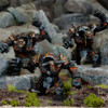 Kings of War Abyssal Dwarf Lesser Obsidian Golem Regiment
