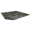 Battle Systems Terrain Cyberpunk Game Mat 2x2 - Neoprene Playmat for 40k, Necromunda, Fallout, Marvel: Crisis Protocol