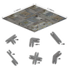 Battle Systems Sci-fi Terrain Gothic Core Set - 28-35mm RPG / Wargames / 40k Necromunda Card Scenery