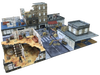 Battle Systems Urban Apocalypse Terrain City Block Core Set - 28-35mm RPG / Wargames 40k Crisis Protocol Modern Zombies Card Scenery
