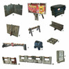 Battle Systems Urban Apocalypse Terrain Wasteland Colony - 28-35mm RPG / Wargames 40k Necromunda Fallout Zombies Card Scenery