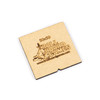 50mm Square Miniature Base (MDF) for Kings of War, Warhammer Fantasy