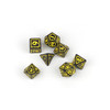 Q-workshop Runic Black/Yellow Polyhedral Set