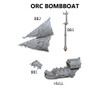 Kings of War: Armada Orc Bombboat